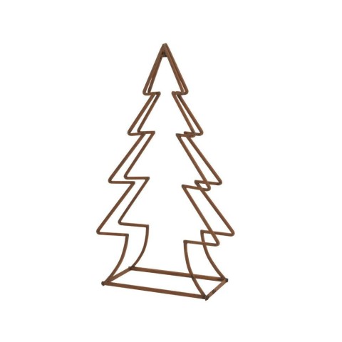 ALBERO XMAS LEGNO RUST H90